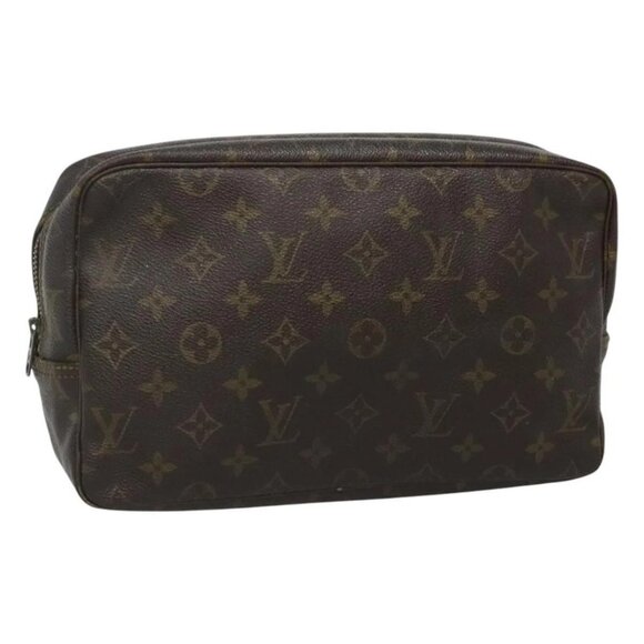 LOUIS VUITTON Monogram Trousse Toilette 28 Clutch Bag - Picture 1 of 16
